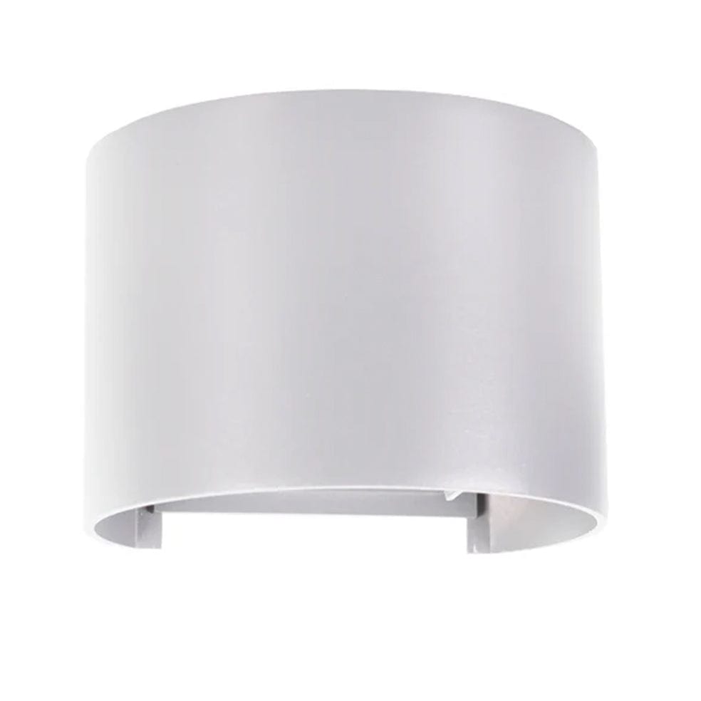The Lighting Club Outdoor Light White Up and Down LED Aluminium Outdoor Wall Light Black | White | Grey JB-LED-007R/WH