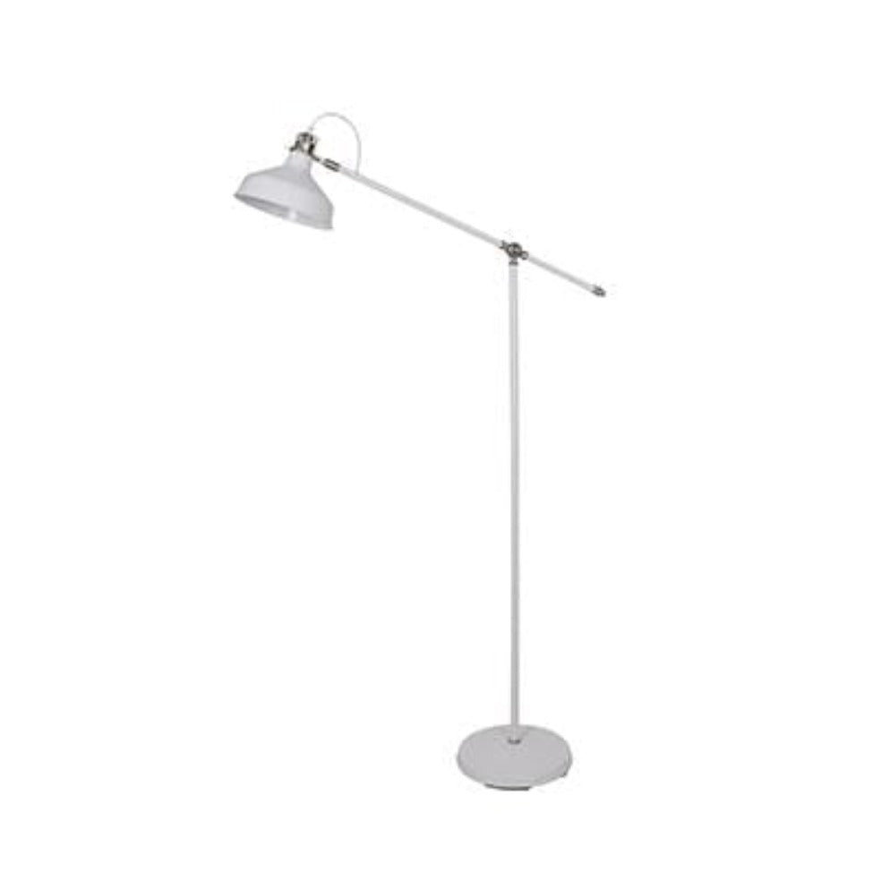 The Lighting Club White Nickel Luca Floor Lamp