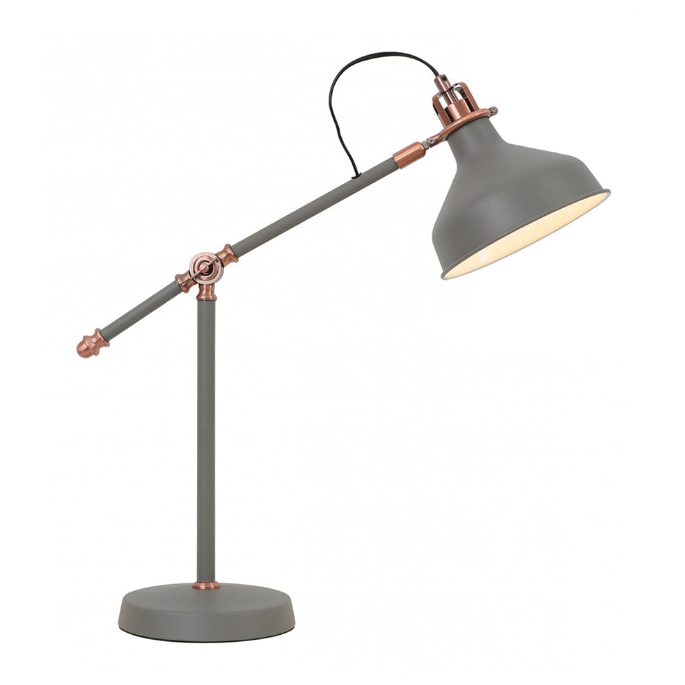The Lighting Club table lamp Grey Copper Luca Table Lamp Metal JF0002GY 6009506495024