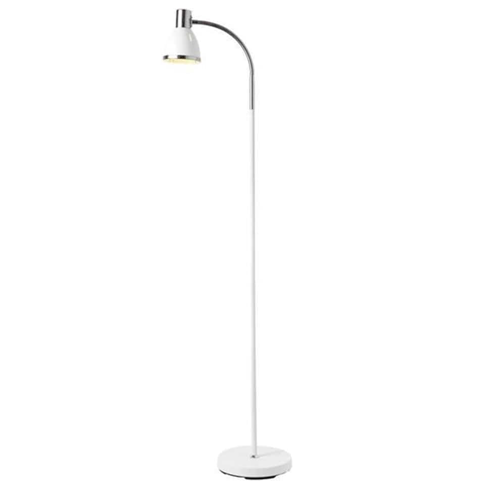 The Lighting Club Lamps Moda Metal Floor and Table Lamp Set White JF419 6009509988394