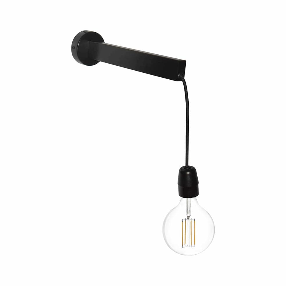 The Lighting Club Black Mobile Wall Light Metal Black or Chrome K-KLW-520/BL