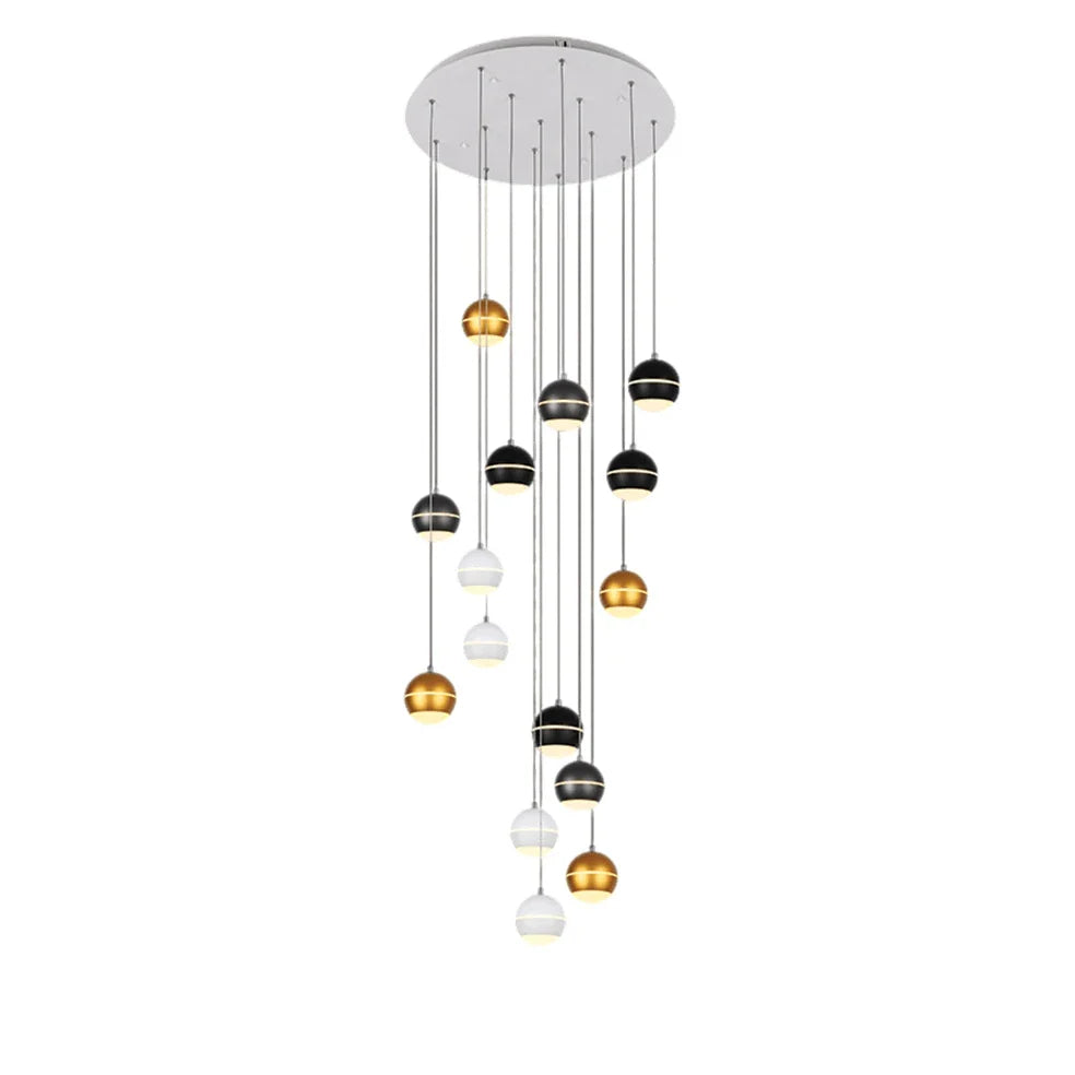 The Lighting Club Chandelier 15 Lights Stellar LED Orb Cluster Chandelier - Multiple Sizes K-LED-01/18