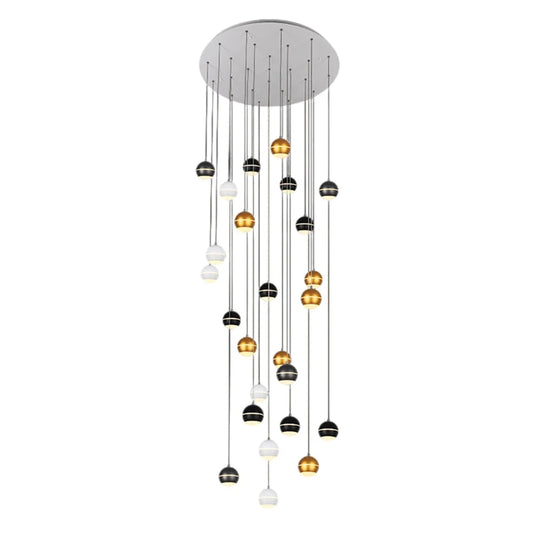 The Lighting Club Chandelier 25 Lights Stellar LED Orb Cluster Chandelier - Multiple Sizes K-LED-01/25