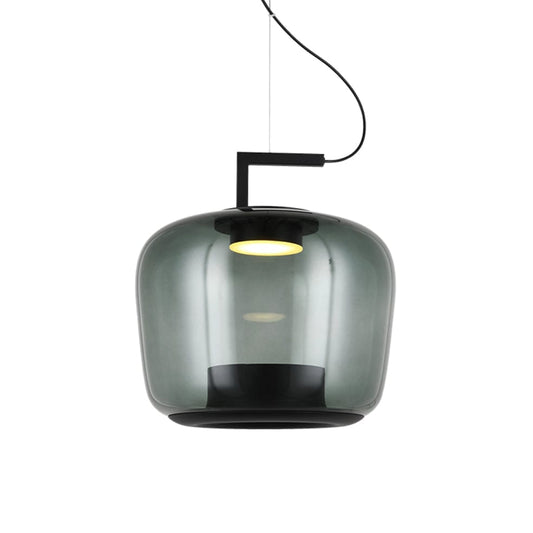 The Lighting Club Pendant Green Magnum 2 Glass Pendant Light | Amber or Green K-LED-022/GR