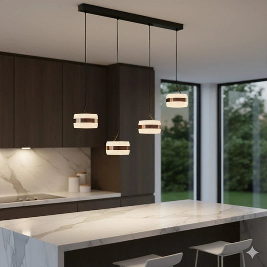 The Lighting Club pendant light Luma Ice Quad 4-Light LED Bar Pendant Light K-LED-150/4B