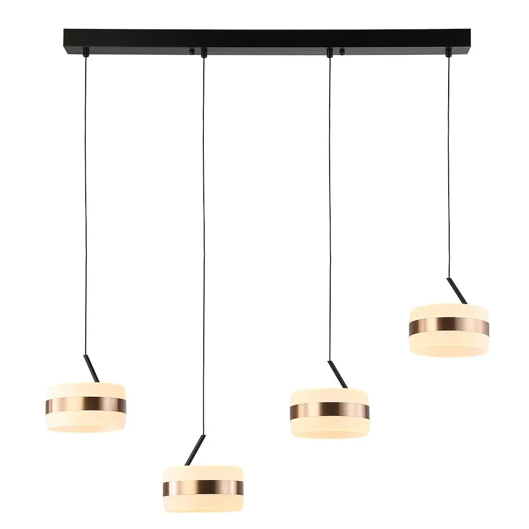 The Lighting Club pendant light Luma Ice Quad 4-Light LED Bar Pendant Light K-LED-150/4B