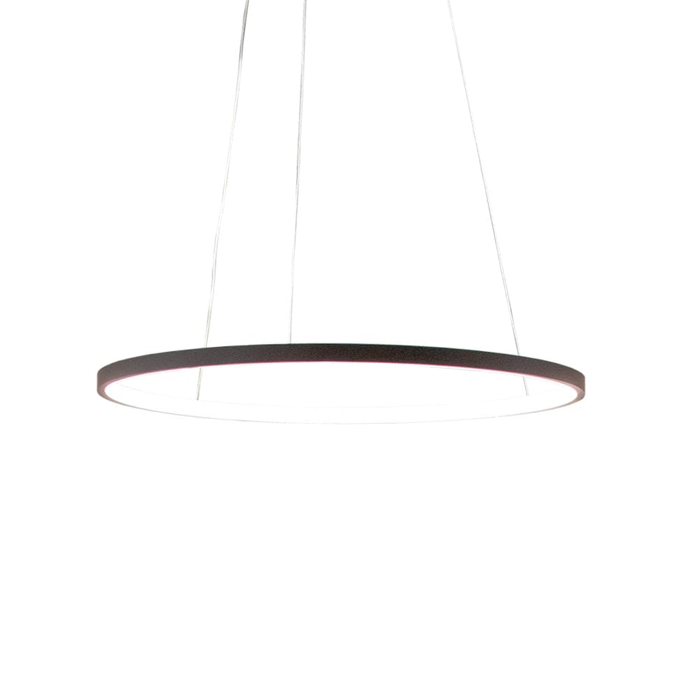 The Lighting Club Pendant Black / 60cm Ribbon Pendant Light Gold, Black or White | 2 Sizes K-LED-190-60/BL
