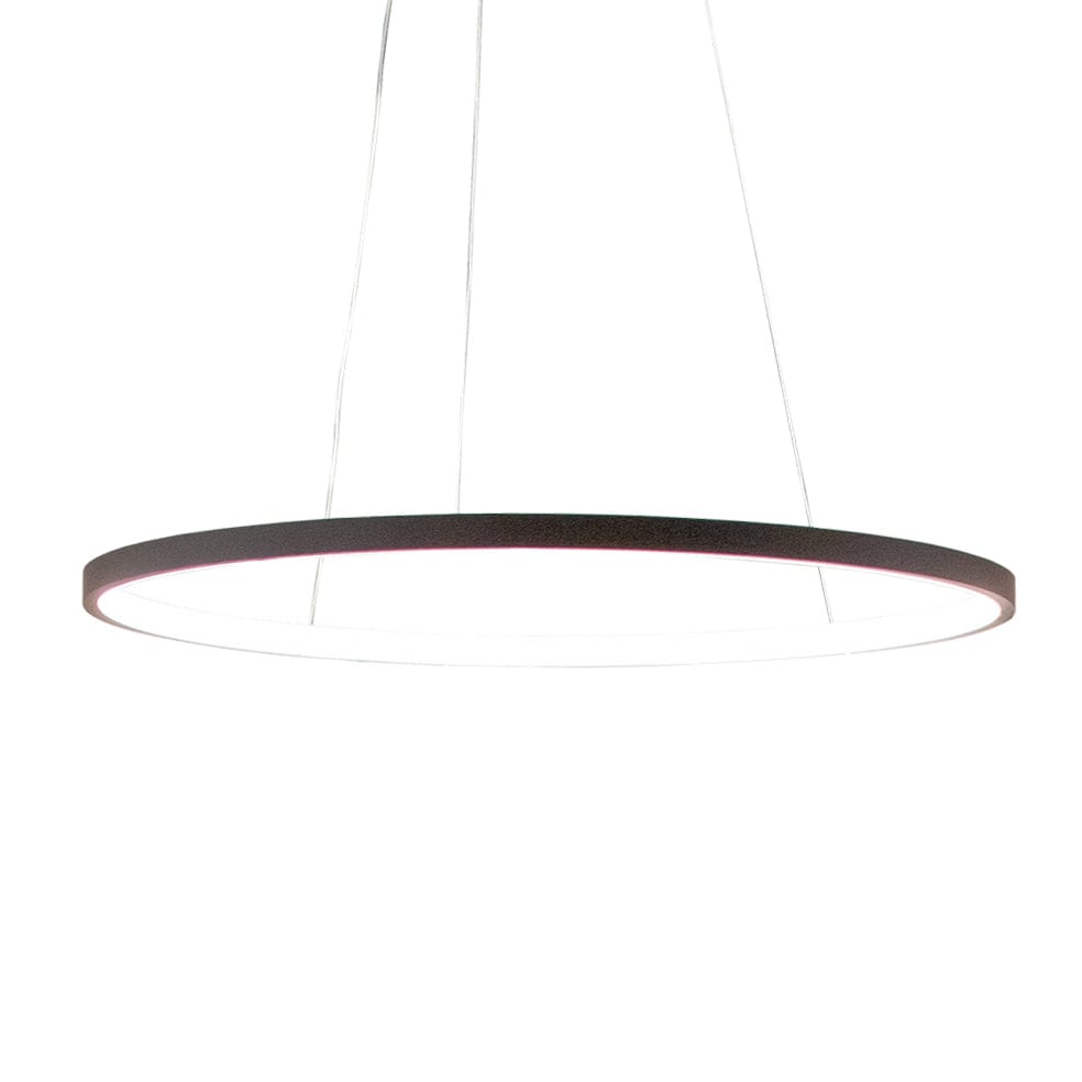 The Lighting Club Pendant Black / 80cm Ribbon Pendant Light Gold, Black or White | 2 Sizes K-LED-190-80/BL