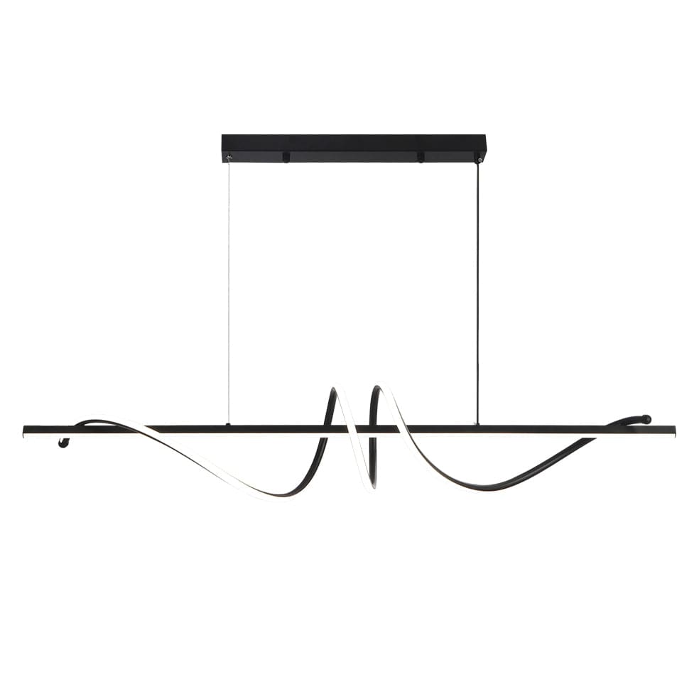 The Lighting Club Pendant Black Rhythm LED Pendant Light  Gold or Black K-LED-2057/BL