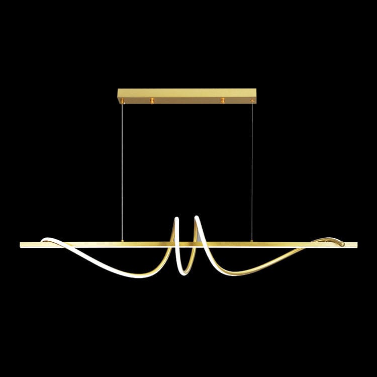 The Lighting Club Pendant Gold Rhythm LED Pendant Light in Gold or Black K-LED-2057/GD