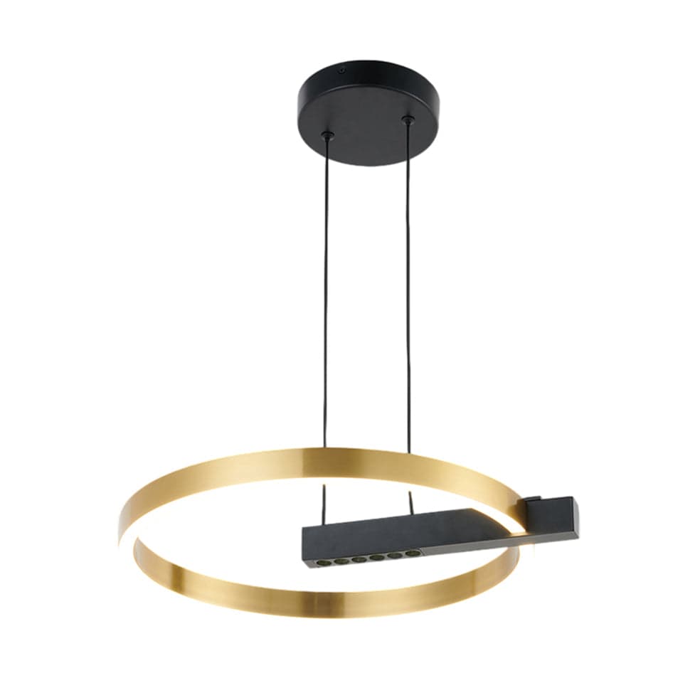 The Lighting Club pendant light Gold Astra Halo LED Pendant Light – Gold | Black K-LED-23039/GD