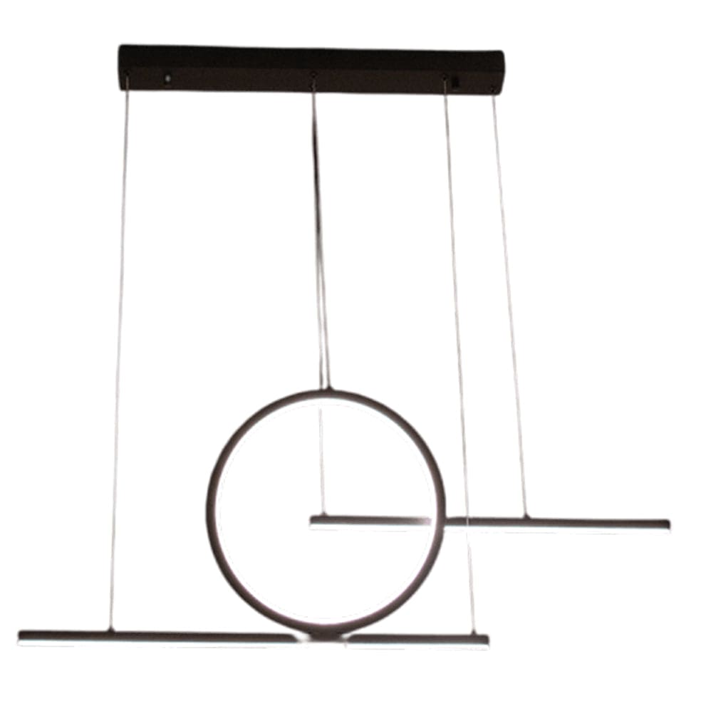 The Lighting Club Pendant Black Pendulum LED Pendant Light  in Gold or Black K-LED-300/BL