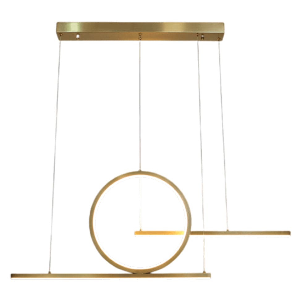 The Lighting Club Pendant Gold Pendulum LED Pendant Light  in Gold or Black K-LED-300/GD