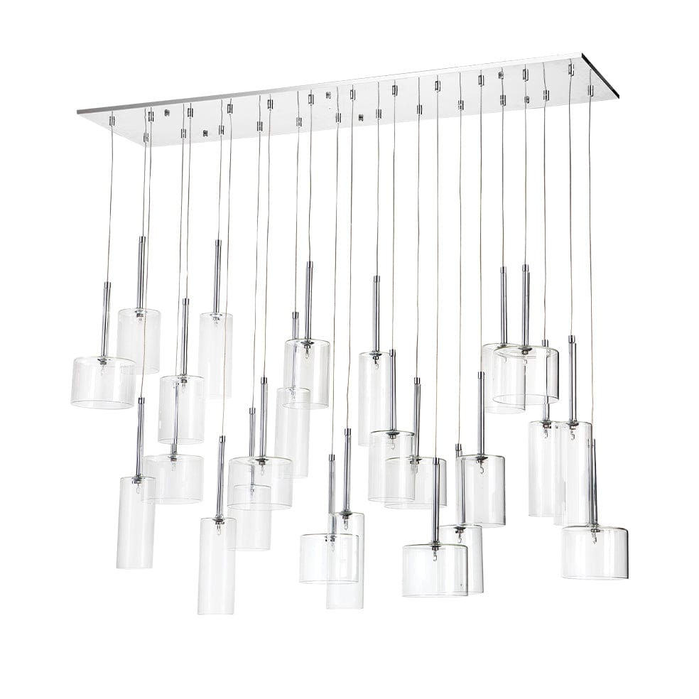 The Lighting Club Chandelier Avion Glass Cluster Chandelier Light K-LED-3048/24