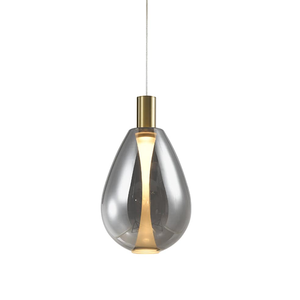 The Lighting Club pendant light Medium / Smoke Aurelia Pendant Light in Medium and Large  Amber | Smoke | Clear K-LED-401/SM
