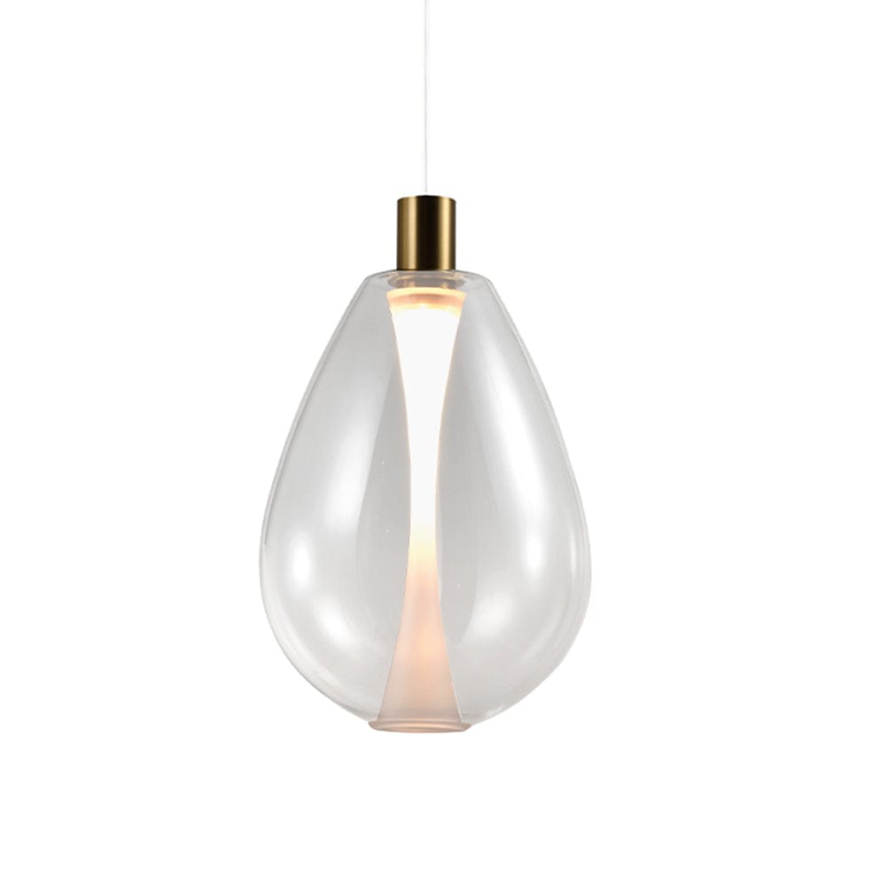 The Lighting Club pendant light Large / Clear Aurelia Pendant Light in Medium and Large  Amber | Smoke | Clear K-LED-402/CL