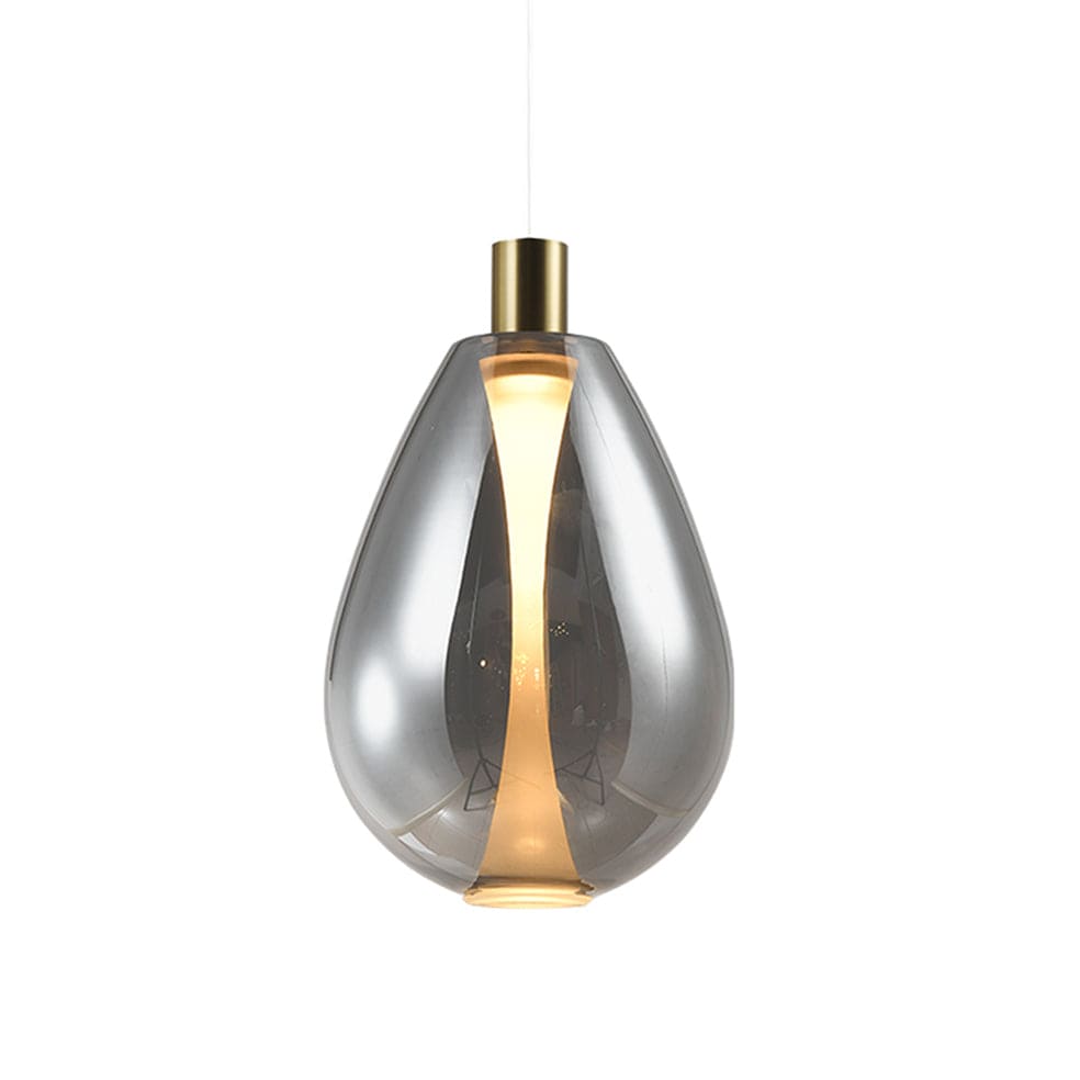The Lighting Club pendant light Large / Smoke Aurelia Pendant Light in Medium and Large  Amber | Smoke | Clear K-LED-402/SM
