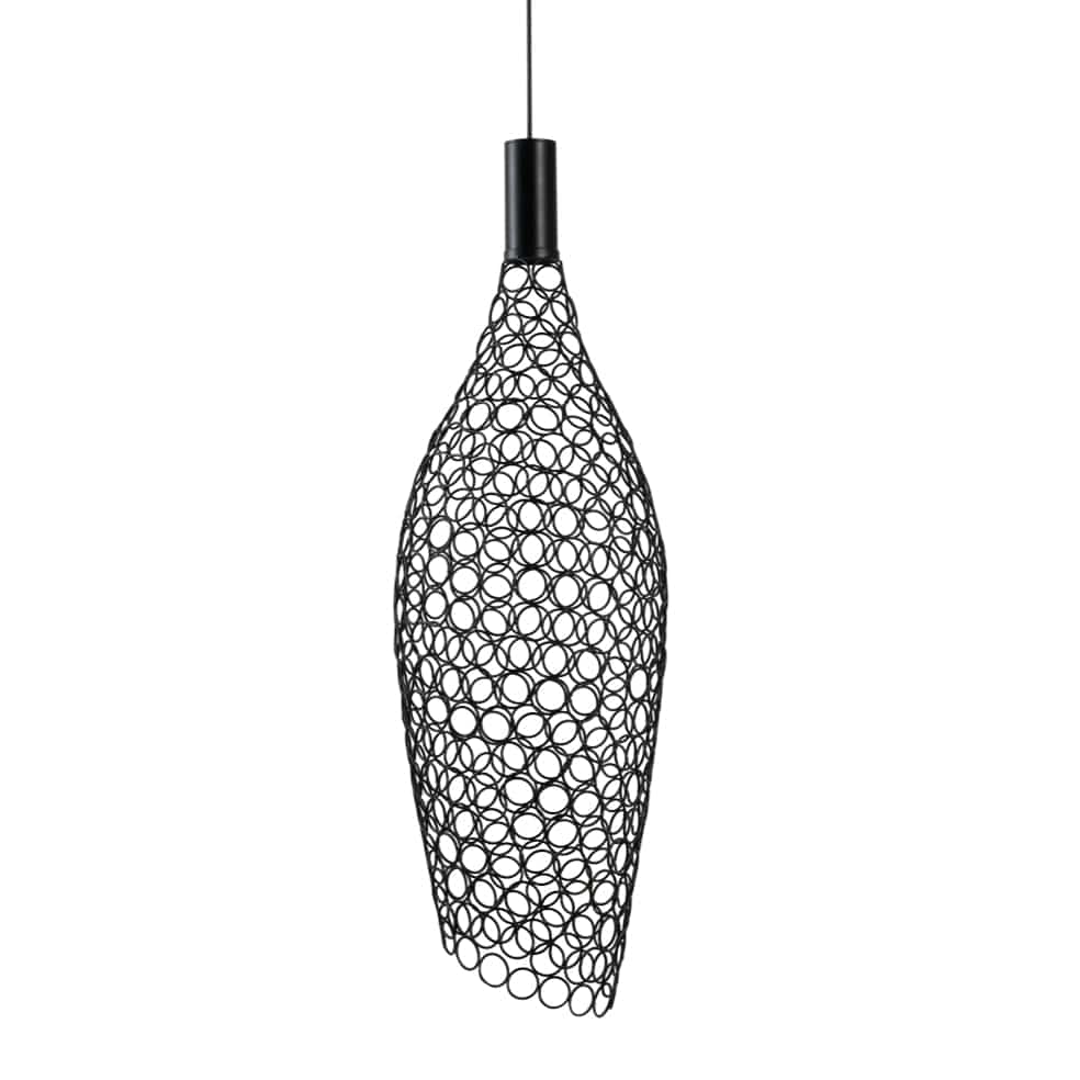 The Lighting Club pendant light Large / Black Glowtide Metal LED Pendant in Medium and Large Gold | Chrome | Black K-LED-406/BL