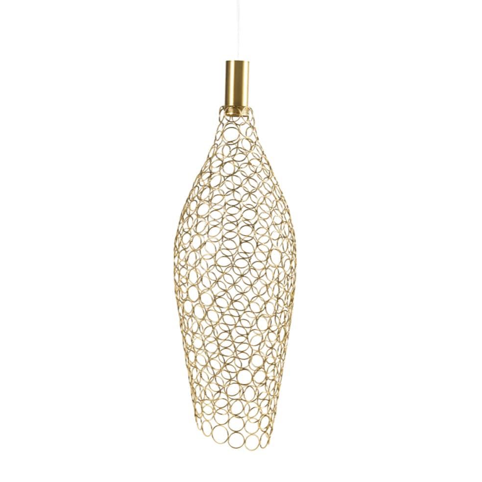 The Lighting Club pendant light Large / Gold Glowtide Metal LED Pendant in Medium and Large Gold | Chrome | Black K-LED-406/GD