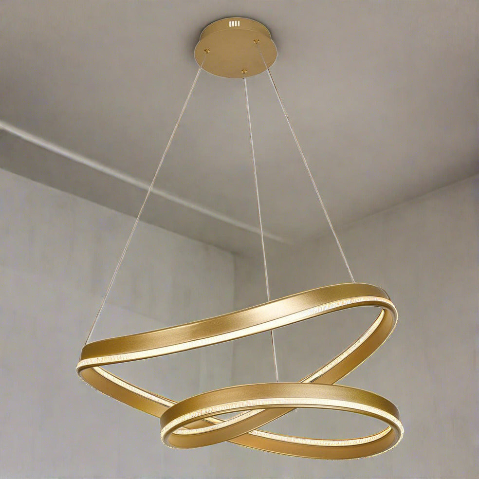 The Lighting Club Pendant Gold Celestial Metal Pendant Light Gold | Black K-LED-483/GD
