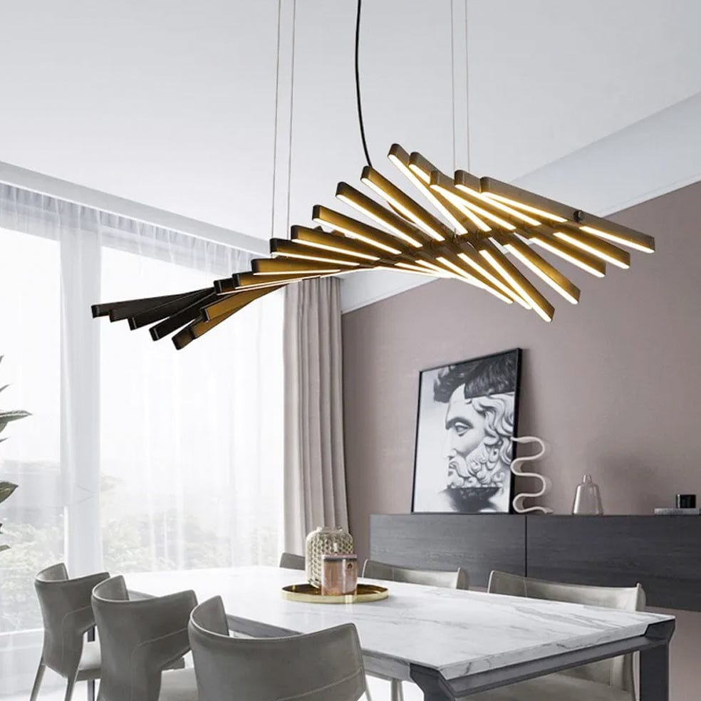 The Lighting Club Piano LED Chandelier Light Black K-LED-5700