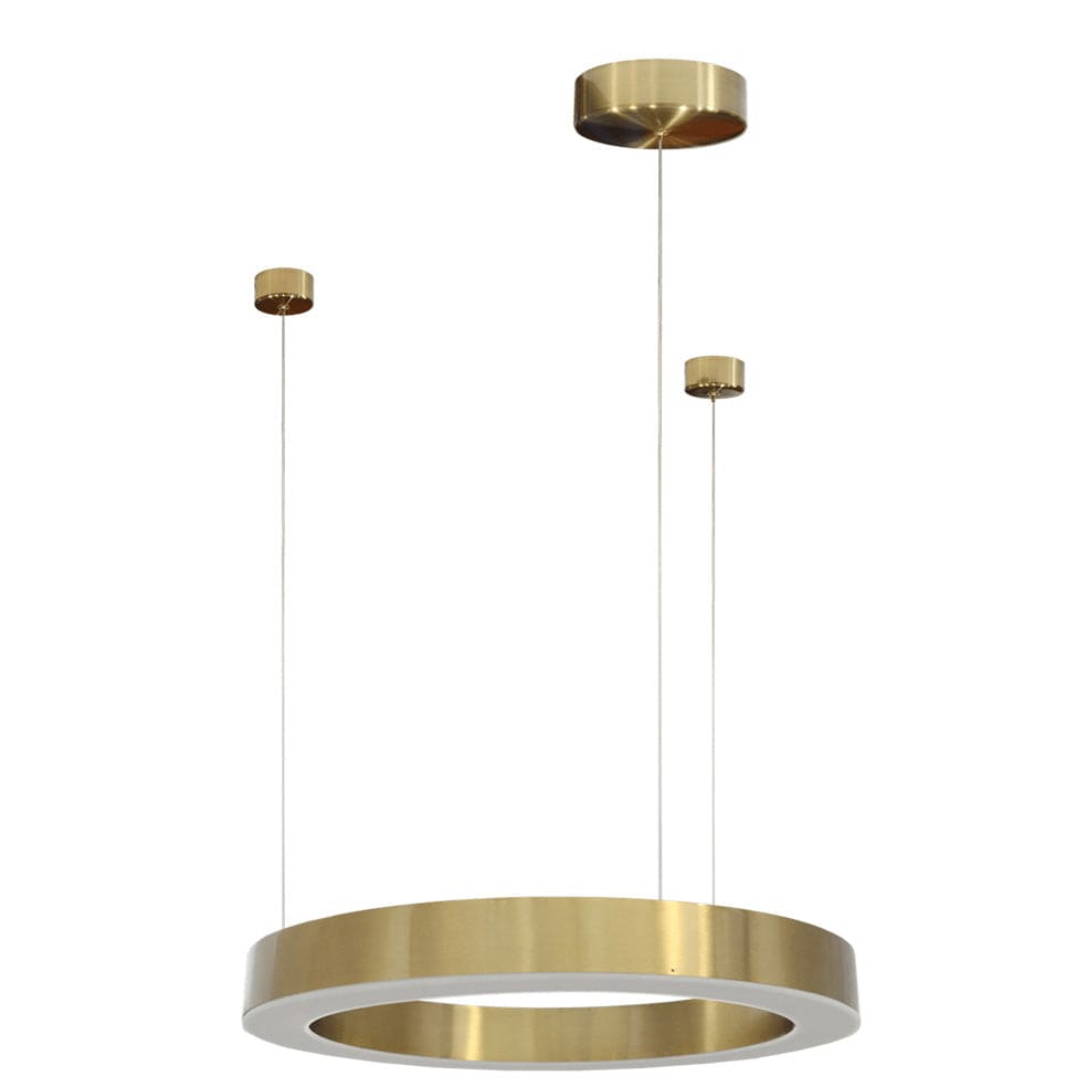 The Lighting Club Small / Gold Halo Pendant Light Black | Gold 3 Sizes K-LED-5801/50GD