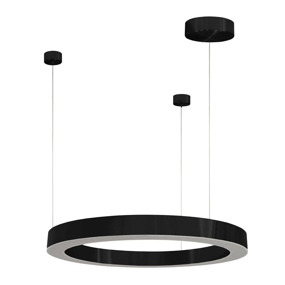 The Lighting Club Medium / Black Halo Pendant Light Black | Gold 3 Sizes K-LED-5801/60BL