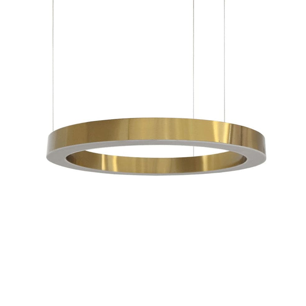 The Lighting Club Medium / Gold Halo Pendant Light Black | Gold 3 Sizes K-LED-5801/60GD