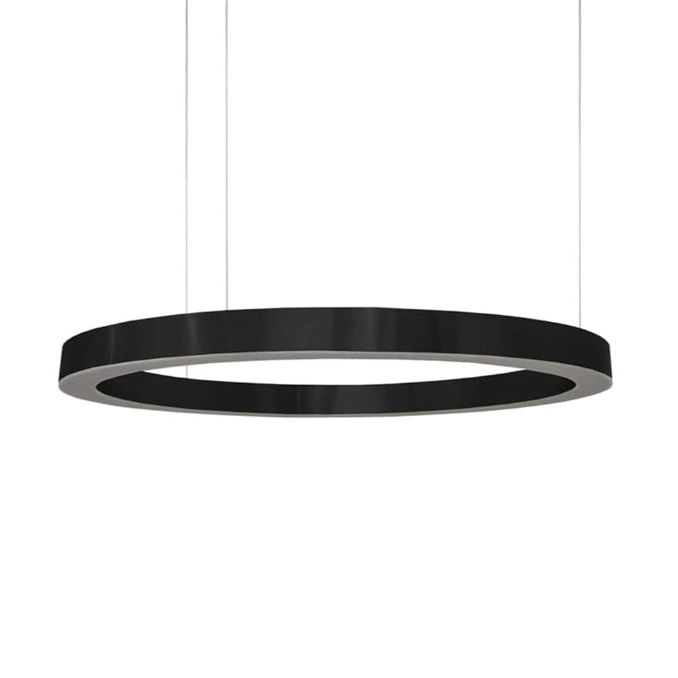 The Lighting Club Large / Black Halo Pendant Light Black | Gold 3 Sizes K-LED-5801/80BL