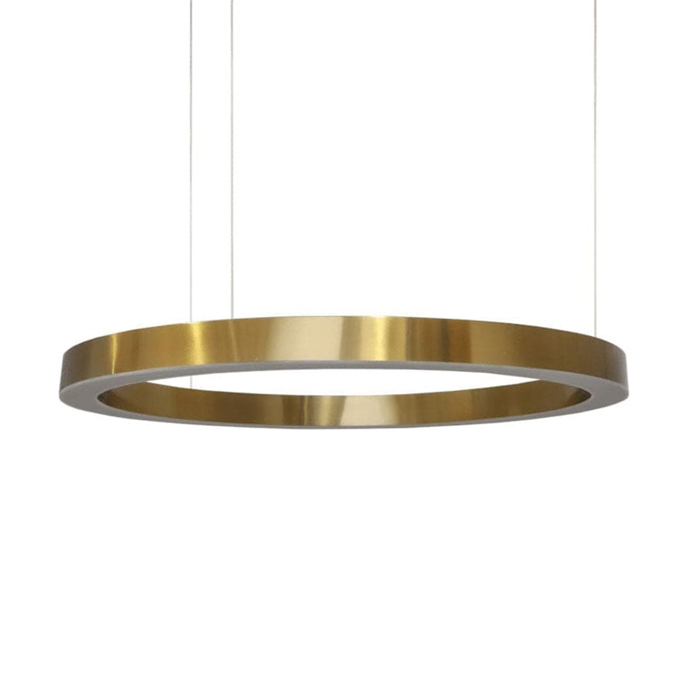The Lighting Club Large / Gold Halo Pendant Light Black | Gold 3 Sizes K-LED-5801/80GD