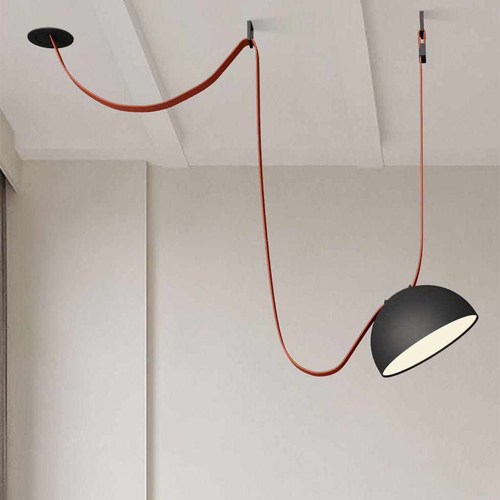 The Lighting Club rope LED pendant light Polo Semi Sphere Pendant Light K-LED-6280/BL