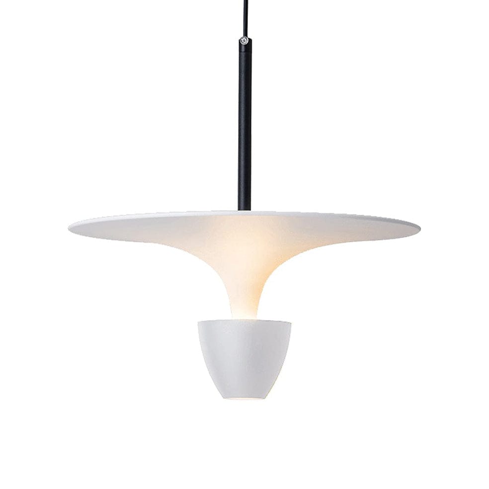 The Lighting Club White Fountain Pendant Light Black | Blue | White K-LED-700/WH