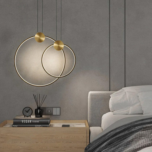 The Lighting Club Pendant LED Double Ring Light Pendant - Dimmable K-LED-710/100