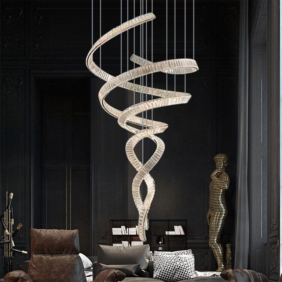 The Lighting Club Chandelier Medium Ballerina Crystal Chandelier Light | Two Sizes K-LED-89314/80