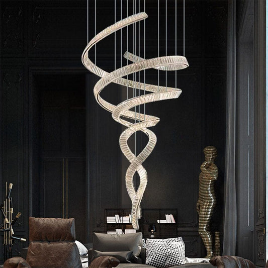 The Lighting Club Chandelier Medium Ballerina Crystal Chandelier Light | Two Sizes K-LED-89314/80