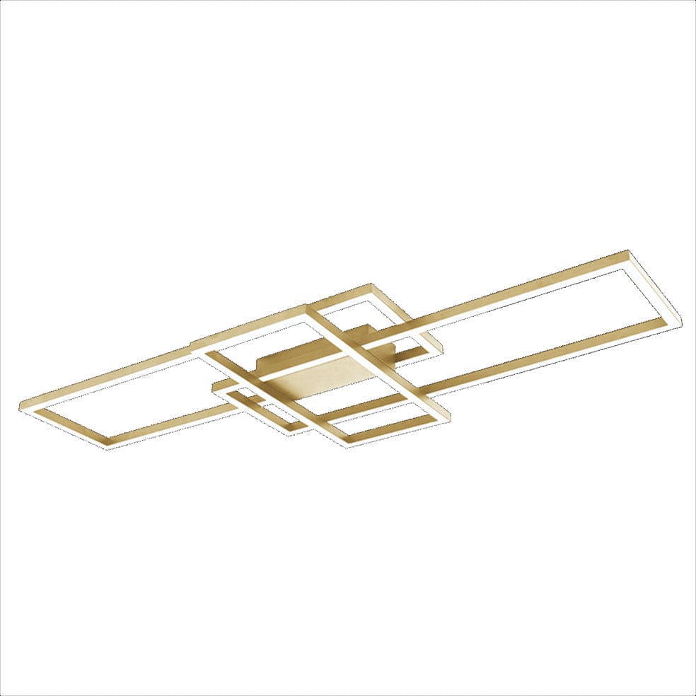 The Lighting Club Ceiling Light Gold Enigma LED Ceiling Light Fitting in Gold or Black K-LED-9012/GD