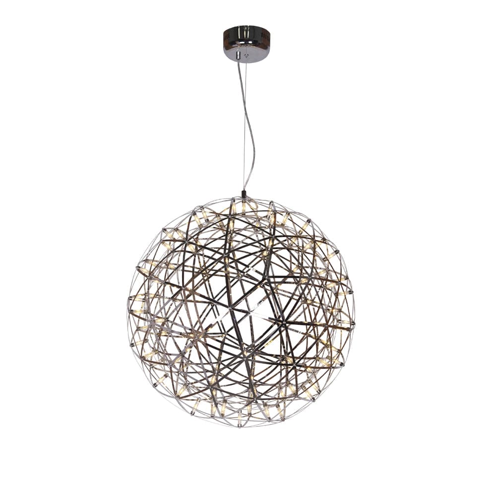 The Lighting Club Pendant Lights Large / Natural White 4000k Deathstar LED Stainless Steel Pendant Light | 4 Sizes K-LED-9027L/NW