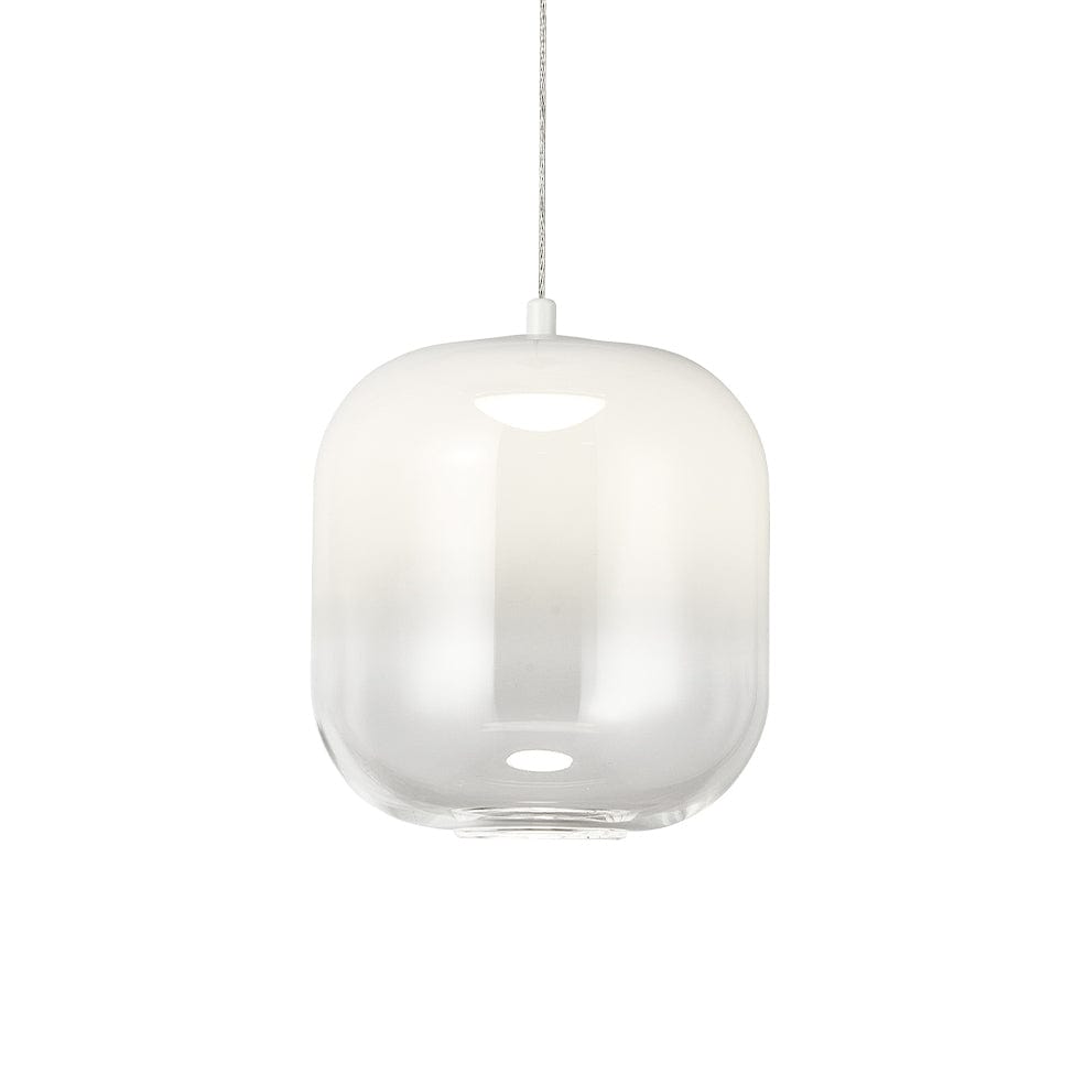The Lighting Club Pendant White Misty Morning Glass Pendant Light Smoke | White K-LED-943/WH