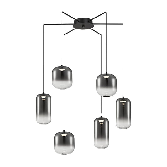 The Lighting Club Pendant Smoke Misty Cluster Glass Pendant Light Smoke | White K-LED-945/SM