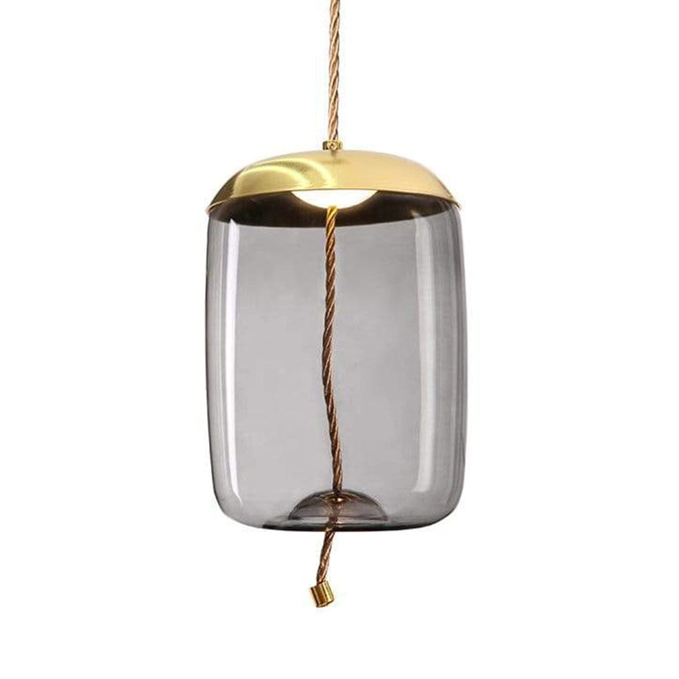The Lighting Club lighting Gold/Smoke Behive LED Pendant Light Amber | Smoke | Blue K-LED-9966B/SM