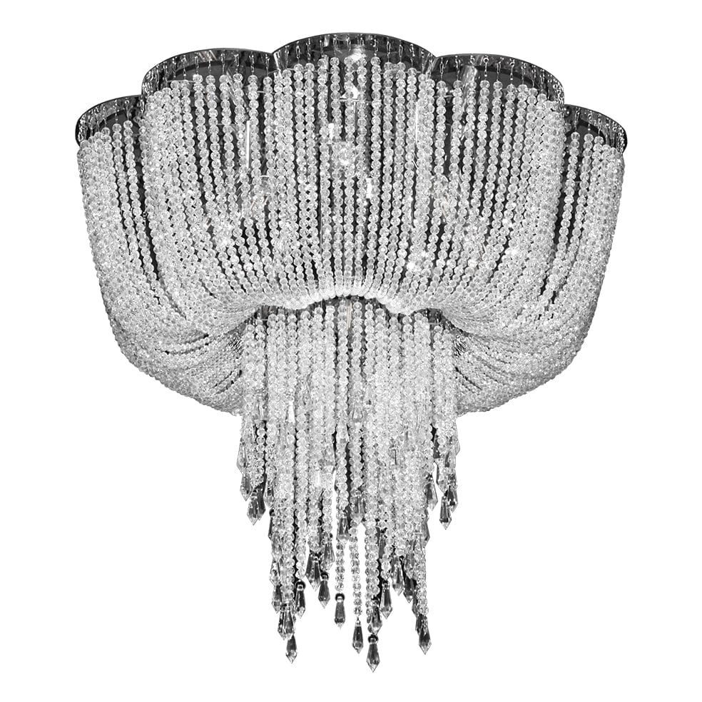 The Lighting Club Ceiling Light Fixtures Cascading Crystal Ceiling Fitting Light KLC-6007/11