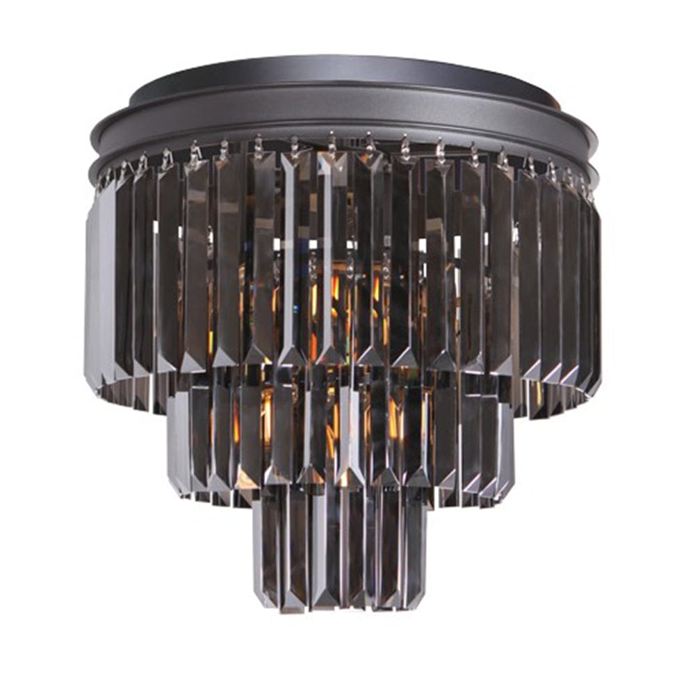 The Lighting Club Chandelier Black Cherie Crystal Chandelier Gold | Black KLC-6515/BL