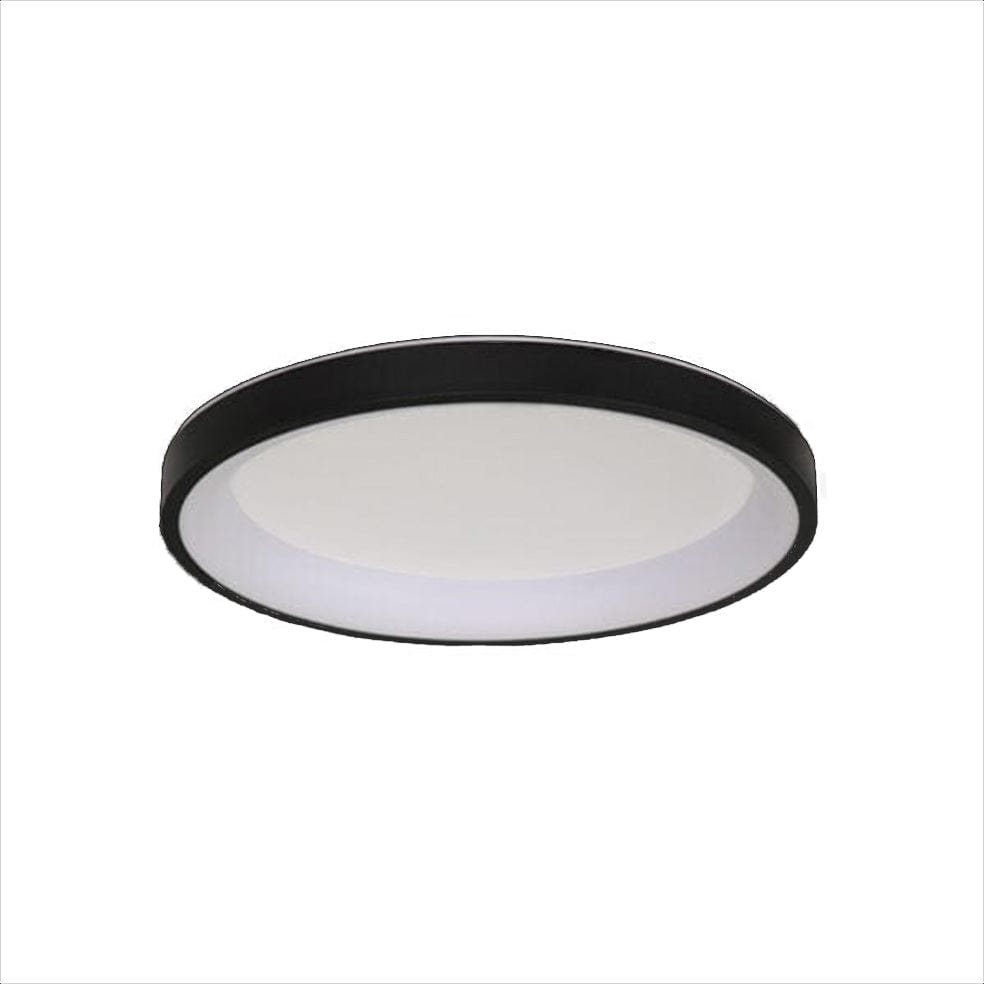 The Lighting Club Black / Small Venus Round Ceiling Light Fitting - Metal & Acrylic KLC-LED1-40/BL-1