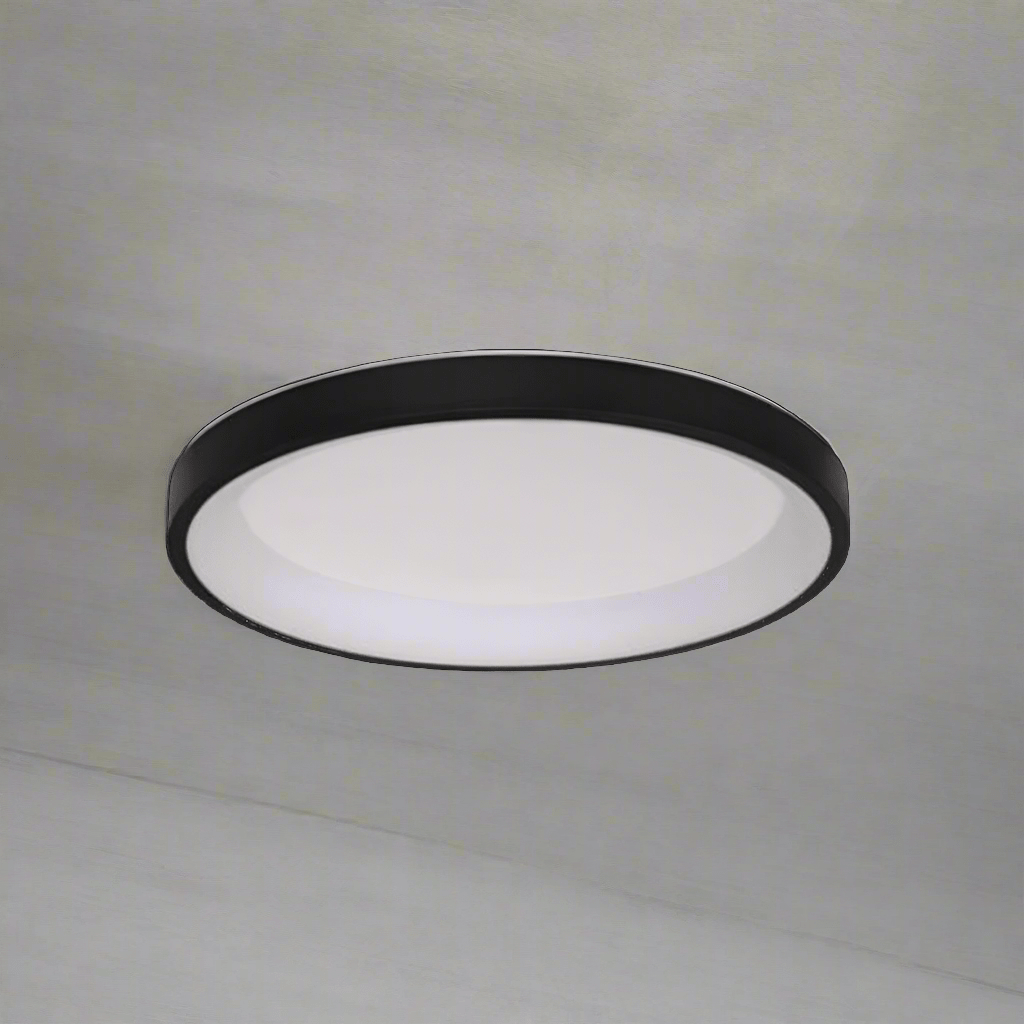 The Lighting Club Venus Round Ceiling Light Fitting - Metal & Acrylic