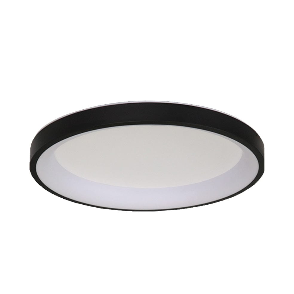 The Lighting Club Black / Small Venus Round Ceilling Light Fitting - Dimmable | Metal & Acrylic KLC-LED1-40D/BL-1