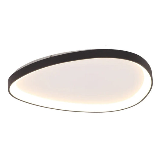The Lighting Club Ceiling Light Large Odessa Metal LED Dimmable Ceiling Light Black KLC-LED2-80D/BL