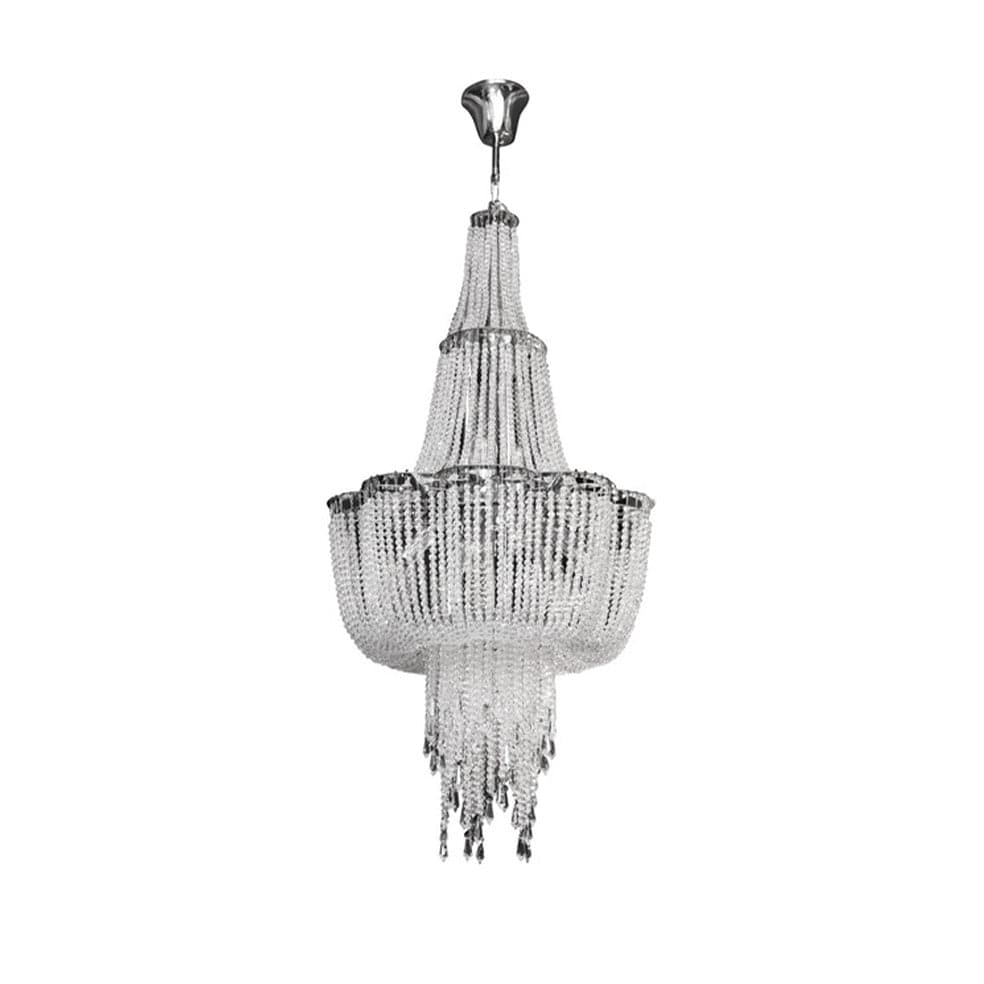 The Lighting Club Medium Amelia Crystal Chandelier in Large | Medium KLCH-6007/12