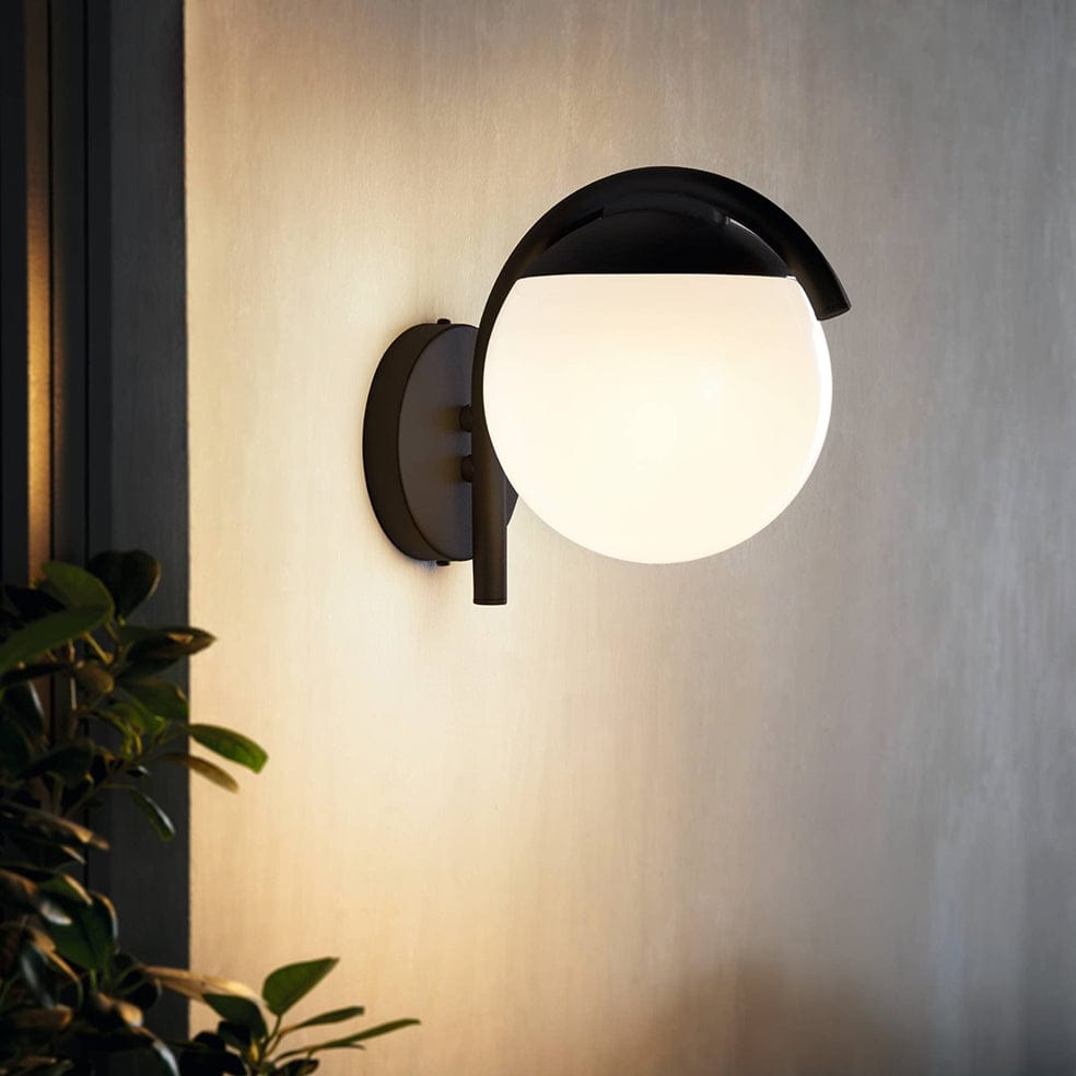 The Lighting Club Wall light Ball Outdoor/Bathroom Wall Light Black KLG-1150