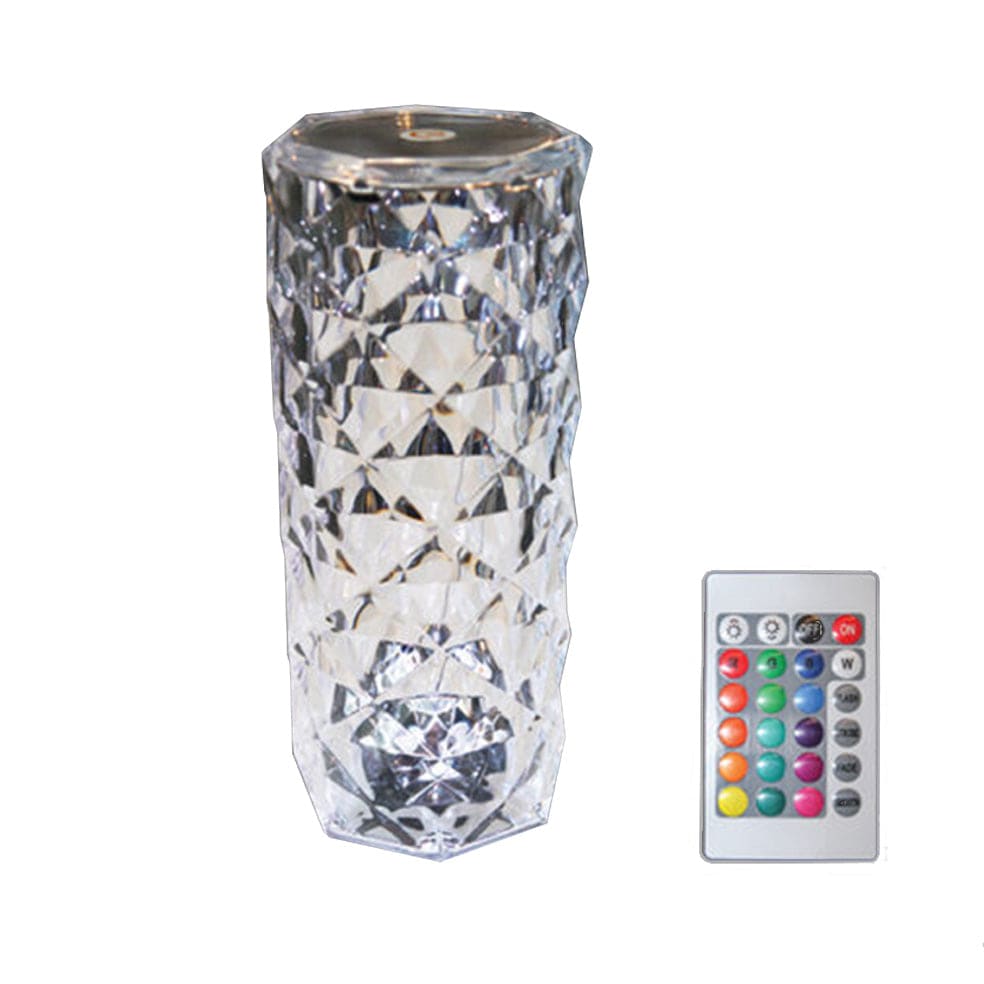 The Lighting Club Table Lamp Acrylic Colour Changing Rechargeable LED Table Lamp KLT-005