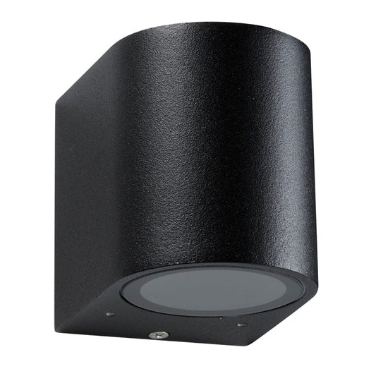 The Lighting Club down wall light Black Orico Rounded Down Light in Black | Dark Grey L-KLG-1801/1R-B